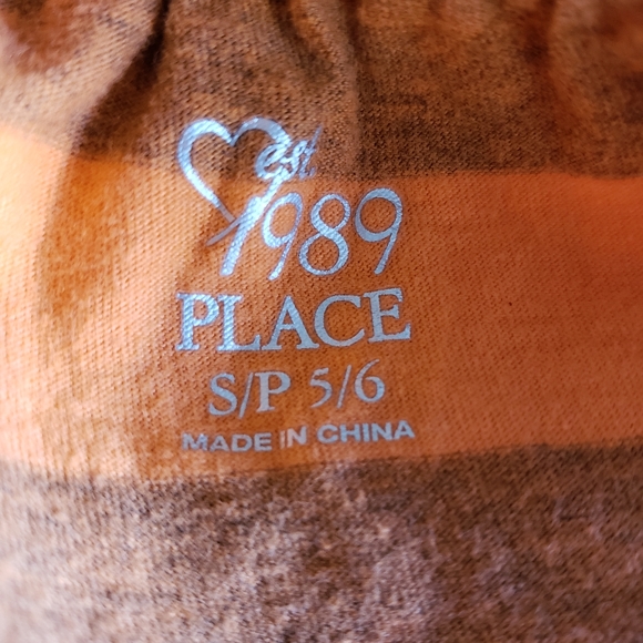 Children's place GIRLS STRIPED HI LO SKIRT SZ 5/6 - Picture 3 of 4